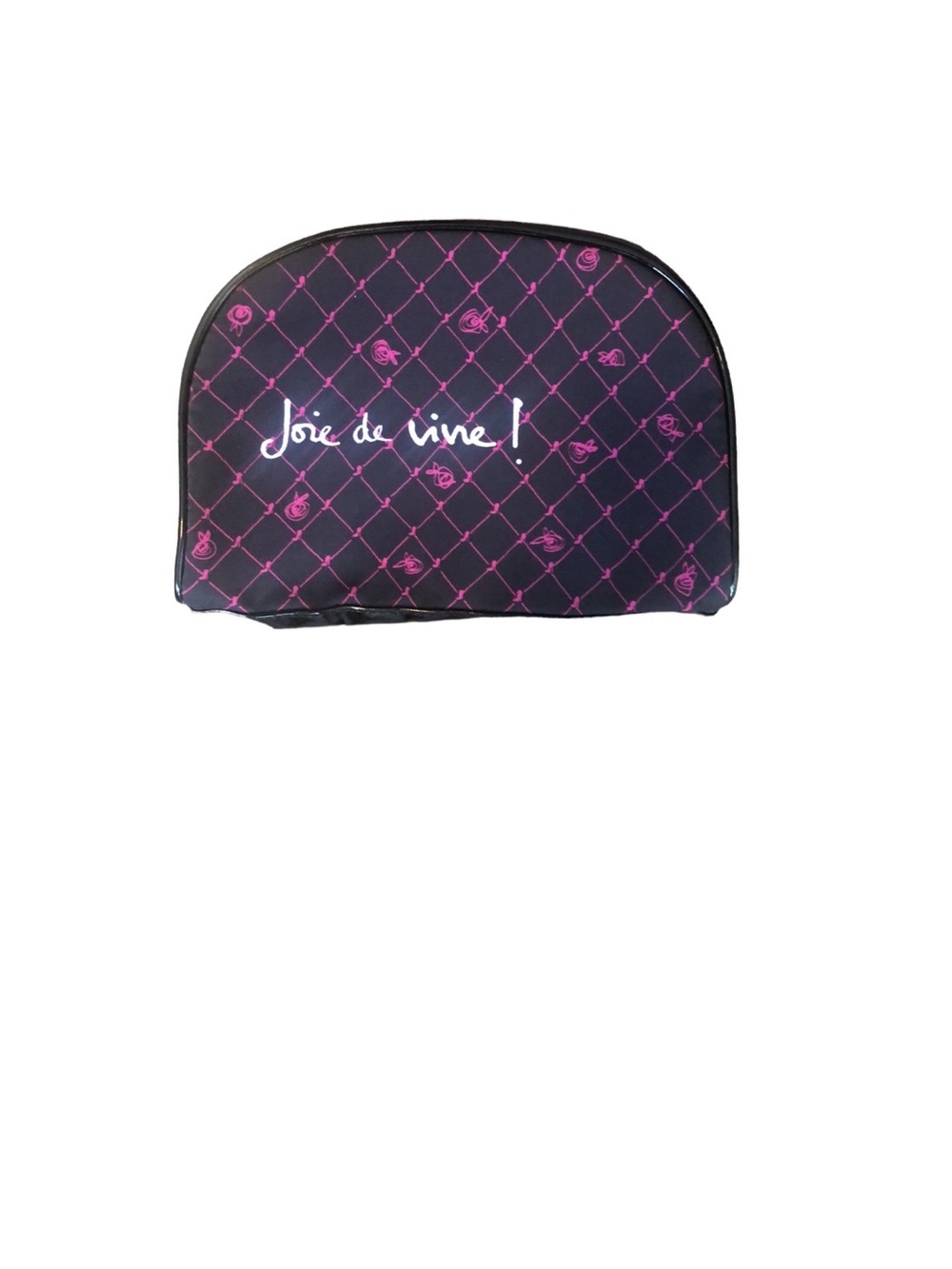 Lancôme “Joie de Vine!” Cosmetic Makeup Bag Rare Retired Rose Print